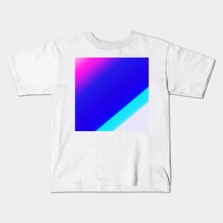 pink blue purple abstract texture Kids T-Shirt